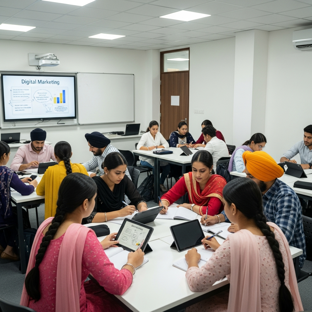 Students in classroom