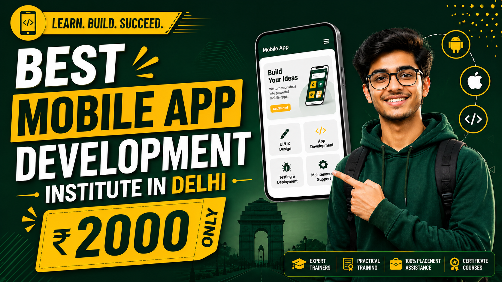 Best Mobile App Development Institute in Delhi