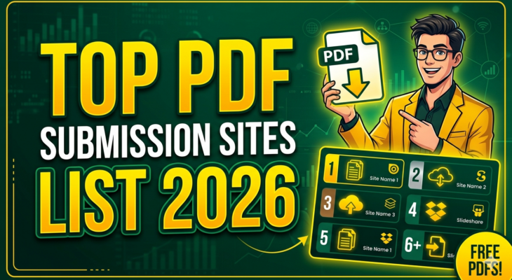 Top PDF Submission Sites List 2026 
