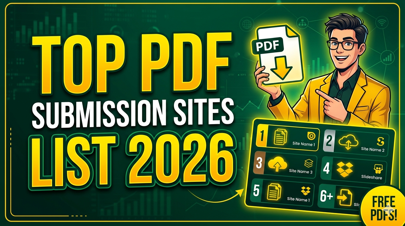 Top PDF Submission Sites List 2026