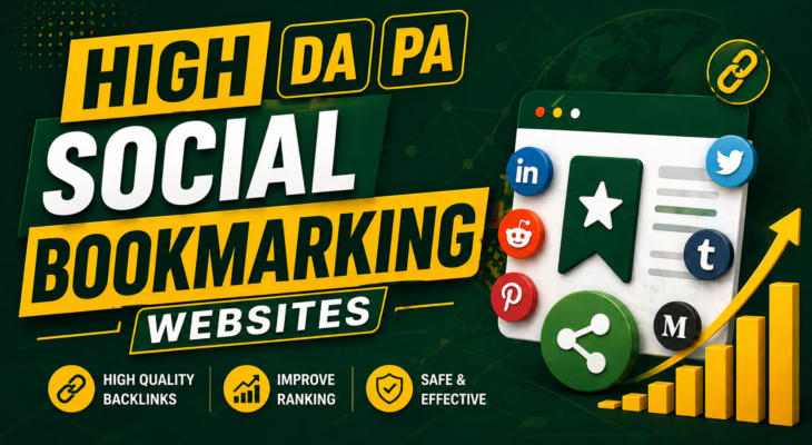 High DA PA Social Bookmarking Websites