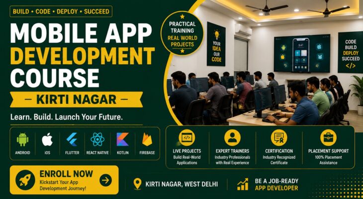 Mobile App Development Course Kirti Nagar