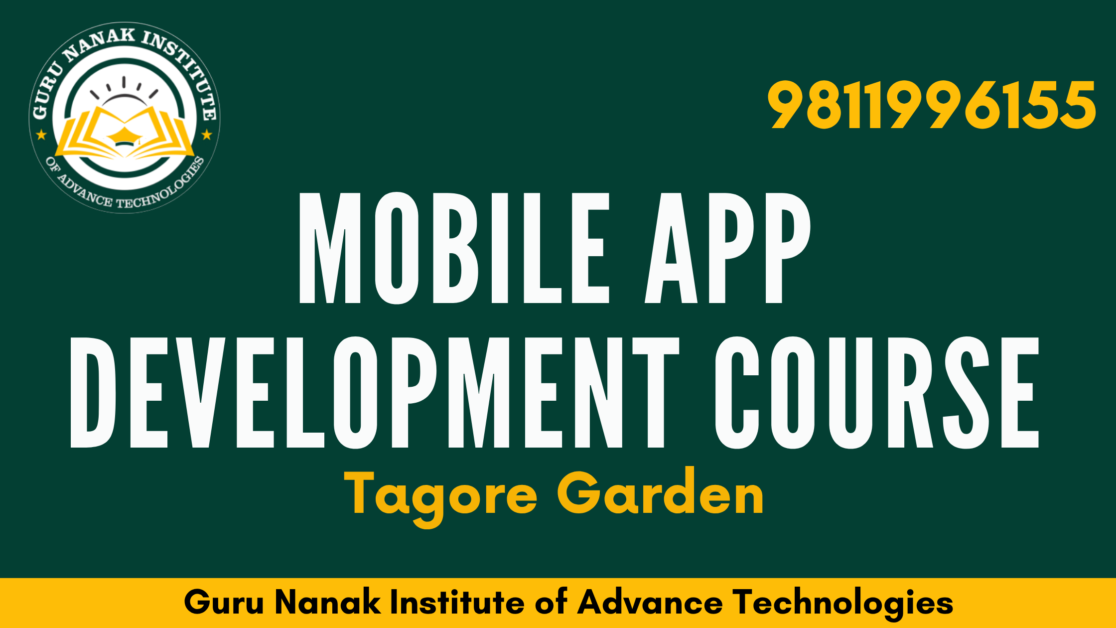 Mobile App Development Course Tagore Garden | 100% Placement Support