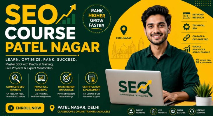 SEO Course Patel Nagar | Advanced AI SEO, GEO & AEO Training | GNIAT