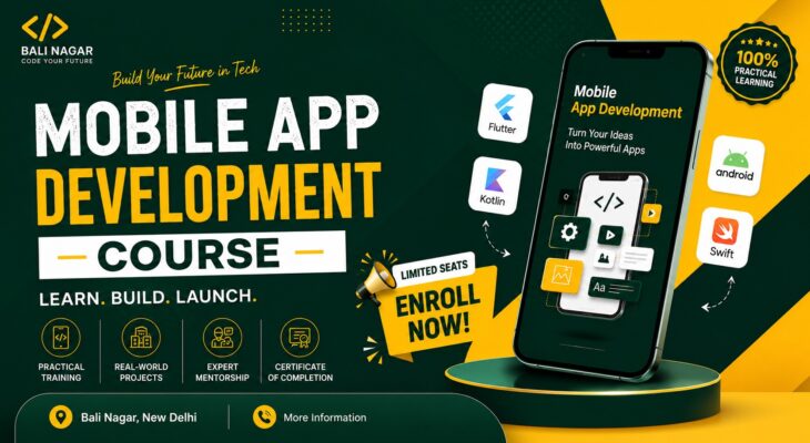 Best Mobile App Development Course Bali Nagar