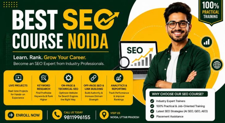 Best SEO Course Noida | Learn AI SEO , GEO 100% Placement Support 