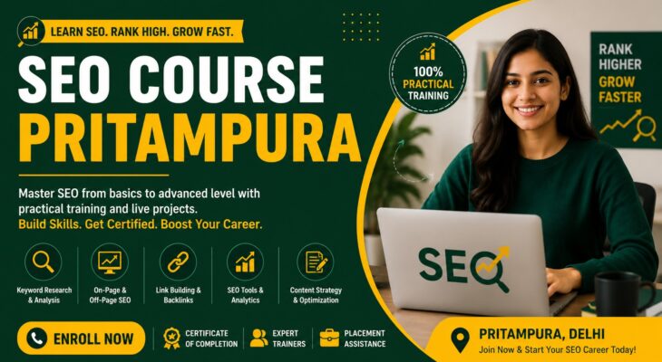 SEO Course Pritampura | Learn AEO , GEO , AI SEO , AI SUMMARIZE | 100% Placement Support 