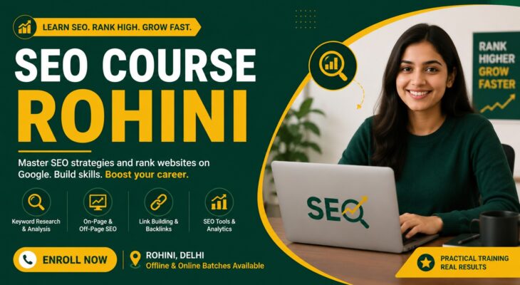 SEO Course Rohini | Learn AI SEO , GEO , AEO , AI Summary | 100% Placement Support 