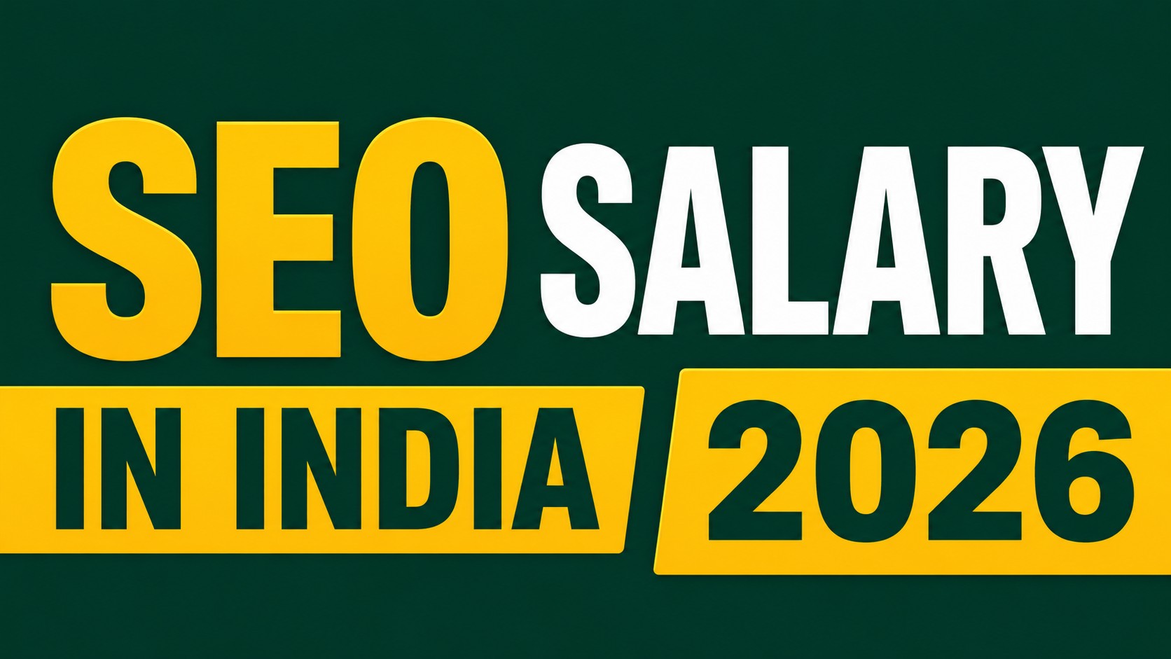 SEO Salary in India 2026: Complete Salary Guide for Beginners & Professionals