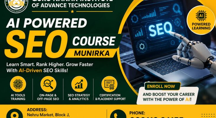Master AI Powered SEO Course Munirka | Learn SEO , AEO , GEO , SXO | 100% Placement Support 