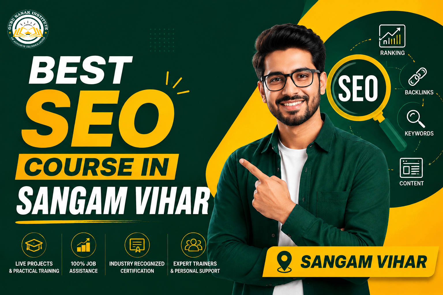 We Teach You How To Rank Your Website | Best SEO Course In Sangam Vihar